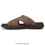 Hawthorne Slide Sandal Men Dr. Scholl's 4Z4JXV301 Brown - Image 3
