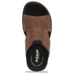 Hawthorne Slide Sandal Men Dr. Scholl's 4Z4JXV301 Brown - Image 4