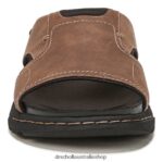 Hawthorne Slide Sandal Men Dr. Scholl's 4Z4JXV301 Brown - Image 5