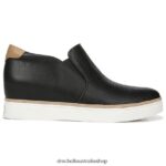If Only Wedge Sneaker Unisex Dr. Scholl's 4Z4JXV58 Black Chevron - Image 2