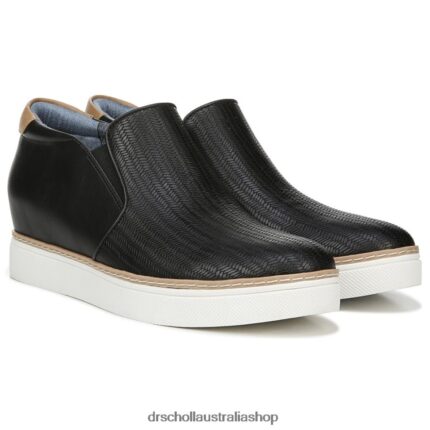 If Only Wedge Sneaker Unisex Dr. Scholl's 4Z4JXV58 Black Chevron
