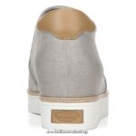 If Only Wedge Sneaker Unisex Dr. Scholl's 4Z4JXV59 Soft Grey Microfiber Perf - Image 6