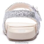 Isla Sandal Toddler/Little Kid Dr. Scholl's 4Z4JXV322 Silver Glitter - Image 6