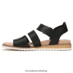 Island Glow Flat Sandal Unisex Dr. Scholl's 4Z4JXV19 Black - Image 3