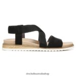 Islander Sandal Unisex Dr. Scholl's 4Z4JXV124 Black Microfiber - Image 2