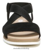 Islander Sandal Unisex Dr. Scholl's 4Z4JXV124 Black Microfiber - Image 5