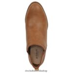 Laurel Ankle Bootie Unisex Dr. Scholl's 4Z4JXV53 Brown Synthetic - Image 4