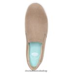 Madison Slip On Sneaker Unisex Dr. Scholl's 4Z4JXV29 Wood Brown Micro Perf - Image 4