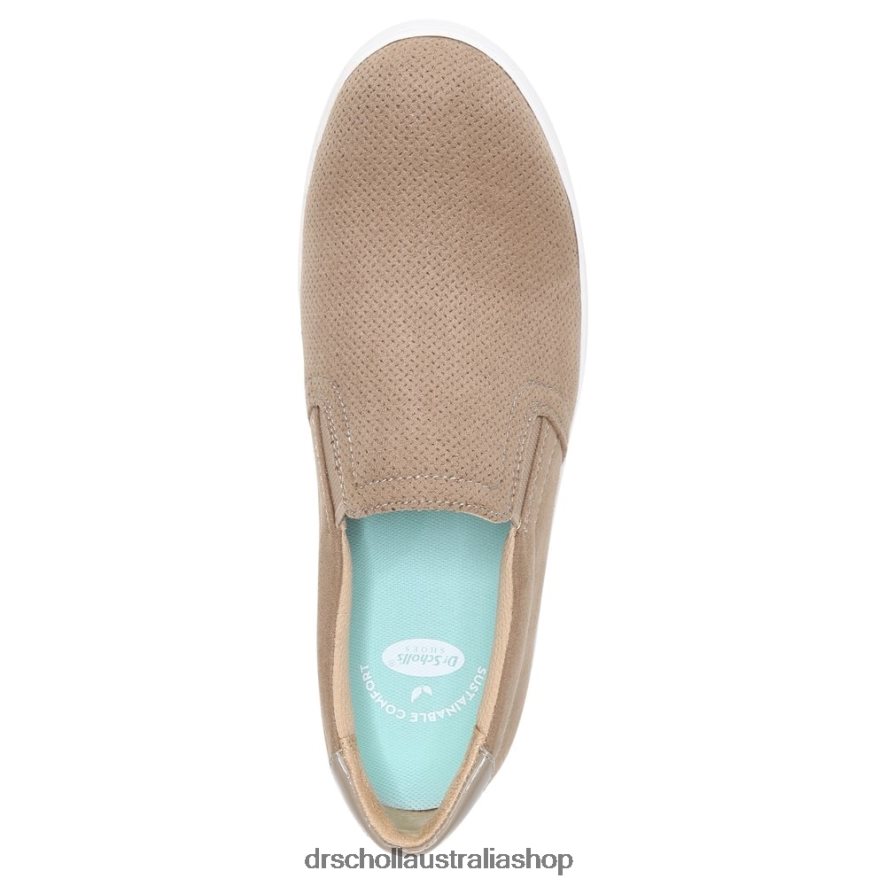 Madison Slip On Sneaker Unisex Dr. Scholl's 4Z4JXV29 Wood Brown Micro Perf - Image 4