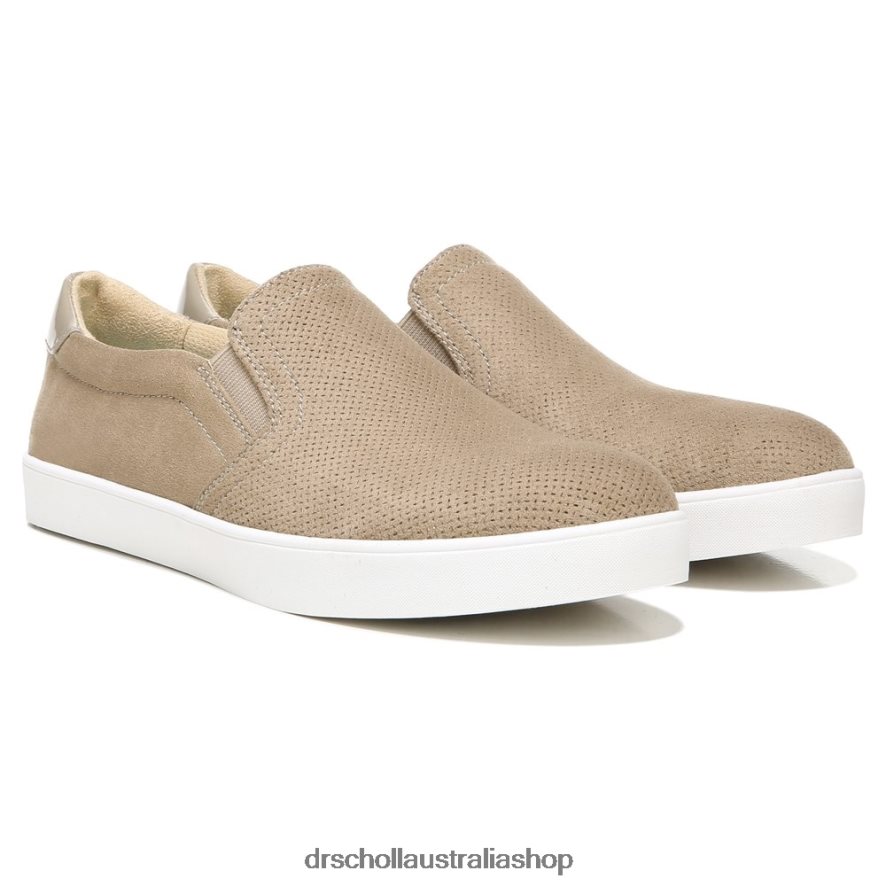 Madison Slip On Sneaker Unisex Dr. Scholl's 4Z4JXV29 Wood Brown Micro Perf - Image 1