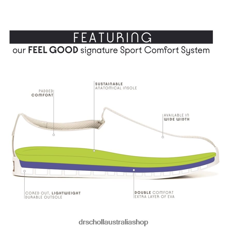 Madison Slip On Sneaker Unisex Dr. Scholl's 4Z4JXV35 Oyster Micro Perf - Image 8