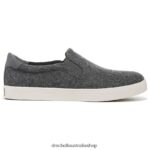 Madison Slip On Sneaker Unisex Dr. Scholl's 4Z4JXV36 Charcoal Fabric - Image 2