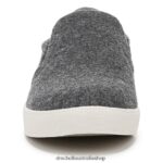 Madison Slip On Sneaker Unisex Dr. Scholl's 4Z4JXV36 Charcoal Fabric - Image 5