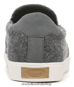Madison Slip On Sneaker Unisex Dr. Scholl's 4Z4JXV36 Charcoal Fabric - Image 6