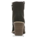 Mirage Wedge Bootie Unisex Dr. Scholl's 4Z4JXV168 Black Fabric - Image 6