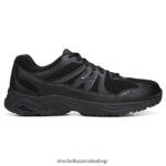 Monster Slip Resistant Sneaker Unisex Dr. Scholl's 4Z4JXV288 Black Leather - Image 2