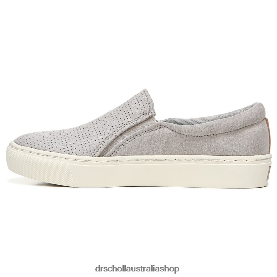 No Chill Slip On Sneaker Unisex Dr. Scholl's 4Z4JXV220 Soft Grey Microfiber - Image 3