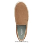 Nova Slip On Sneaker Unisex Dr. Scholl's 4Z4JXV65 Brown Fabric - Image 4