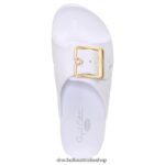 Original Goals Platform Sandal Unisex Dr. Scholl's 4Z4JXV173 White EVA - Image 4