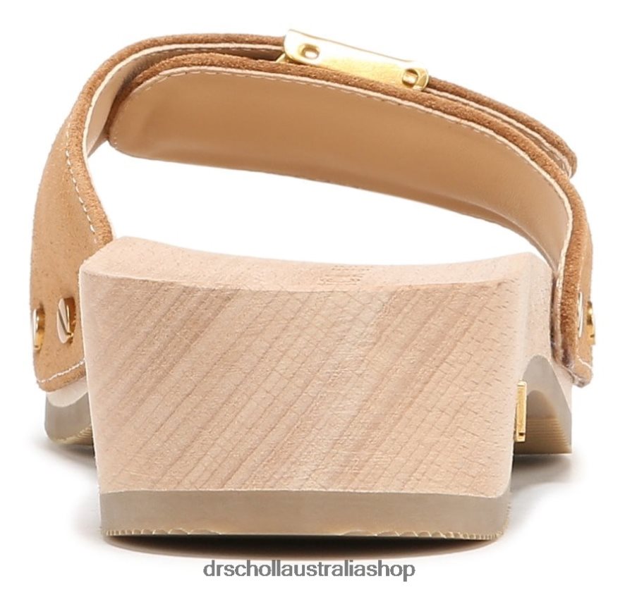 Original Sandal Unisex Dr. Scholl's x Veronica Beard 4Z4JXV117 Hazelwood Brown Suede - Image 6