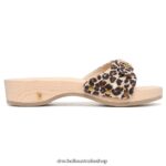 Original Sandal Unisex Dr. Scholl's x Veronica Beard 4Z4JXV118 Leopard Print Canvas - Image 2