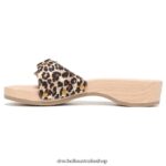 Original Sandal Unisex Dr. Scholl's x Veronica Beard 4Z4JXV118 Leopard Print Canvas - Image 3