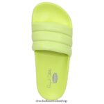 Pisces Chill Slide Sandal Unisex Dr. Scholl's 4Z4JXV211 Lime Leather - Image 4