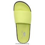 Pisces Max Platform Slide Sandal Unisex Dr. Scholl's 4Z4JXV198 Lime Leather - Image 4