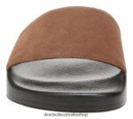 Pisces Pool Slide Sandal Unisex Dr. Scholl's 4Z4JXV190 Brown - Image 5