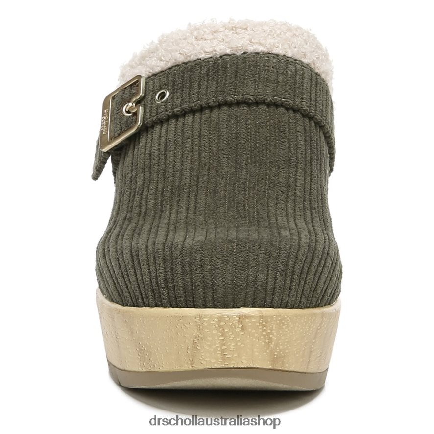 Pixie Clog Unisex Dr. Scholl's 4Z4JXV248 Olive Corduroy - Image 5