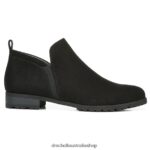 Rollin Slip On Bootie Unisex Dr. Scholl's 4Z4JXV133 Black Fabric - Image 2