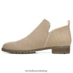 Rollin Slip On Bootie Unisex Dr. Scholl's 4Z4JXV134 Wood Brown Fabric - Image 3