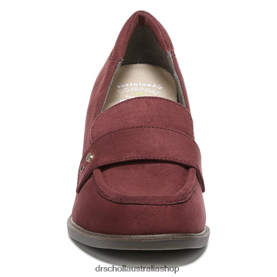 Rumors Block Heel Pump Unisex Dr. Scholl's 4Z4JXV231 Red Synthetic - Image 5