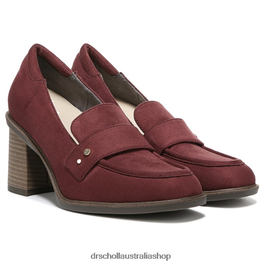 Rumors Block Heel Pump Unisex Dr. Scholl's 4Z4JXV231 Red Synthetic - Image 1
