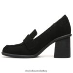 Rumors Block Heel Pump Unisex Dr. Scholl's 4Z4JXV232 Black Synthetic - Image 3