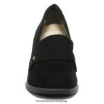 Rumors Block Heel Pump Unisex Dr. Scholl's 4Z4JXV232 Black Synthetic - Image 5