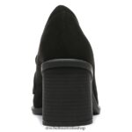 Rumors Block Heel Pump Unisex Dr. Scholl's 4Z4JXV232 Black Synthetic - Image 6