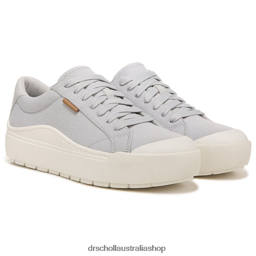 time_off_lace_up_unisex_dr_scholls_4z4jxv2_vapor_grey_fabric.jpg Time Off Lace Up Unisex Dr. Scholl's 4Z4JXV2 Vapor Grey Fabric - Image 1