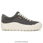 Time Off Lace Up Unisex Dr. Scholl's 4Z4JXV6 Charcoal Fabric - Image 2