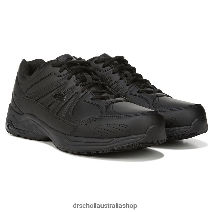 titan_2_slip_resistant_sneaker_unisex_dr_scholls_4z4jxv291_black_leather.jpg Titan 2 Slip Resistant Sneaker Unisex Dr. Scholl's 4Z4JXV291 Black Leather - Image 1