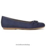 Wexley Adorn Ballerina Unisex Dr. Scholl's 4Z4JXV97 Navy Fabric - Image 2