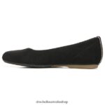 Wexley Ballerina Unisex Dr. Scholl's 4Z4JXV73 Black Fabric - Image 3