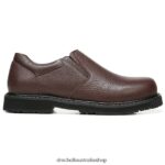 Winder II Slip Resistant Slip On Unisex Dr. Scholl's 4Z4JXV289 Brown Leather - Image 2