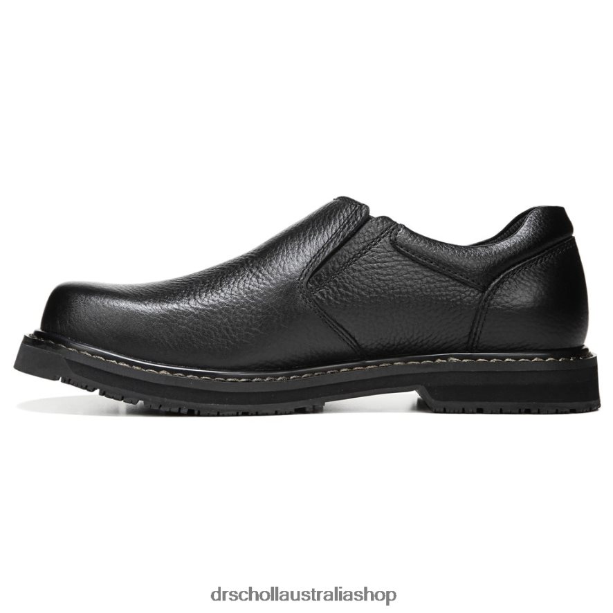 Winder II Slip Resistant Slip On Unisex Dr. Scholl's 4Z4JXV290 Black Leather - Image 3